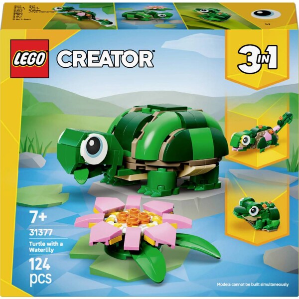 31377 LEGO® CREATOR Sada želvy 3 v 1 s mořanou (31377)