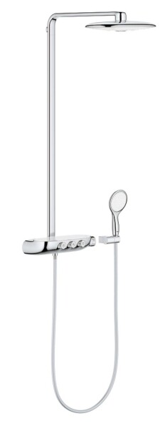 GROHE - Rainshower SmartControl Sprchový set Duo 360 s termostatem, 2 proudy, chrom/měsíční bílá 26250LS0