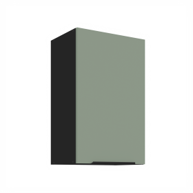 Horní skříňka Aria 45 G-72 1F Barva korpusu: Černá, Barva dvířek: SA - Aquamarine AFM