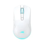 Baracuda TURTLE bílá / Bezdrátová herní myš / Optický senzor / 6D / 3200 DPI / RGB / 2,4 GHz (TURTLE-W)