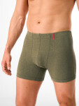 Boxerky Key Hot Touch MXM 155 M-2XL khaki XXL