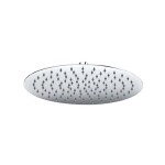 Mereo Termostatická vanová baterie s talířovou kulatou slim sprchou, nerez CB60101TSC