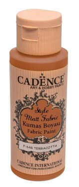 Textilní barva Cadence Style Matt Fabric - hnědá terakota / 50 ml