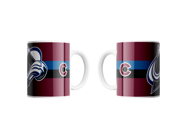 Great Branding Hrnek Colorado Avalanche NHL TRIPLE LOGO (450ml)