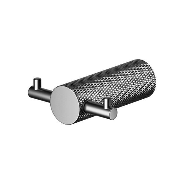 CERSANIT - Dvojitý háček ZEN, gun metal black S951-876
