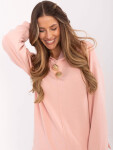 Mikina DHJ BL 20510.68 peach jedna velikost