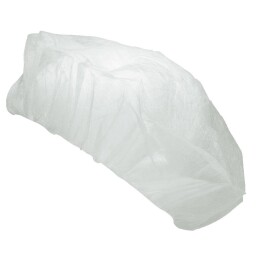 Čepice VAPI jednorázové /100ks BÍLÁ,bez kšiltu UNI 16g