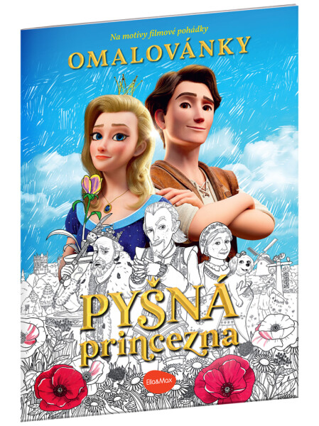PYŠNÁ PRINCEZNA - Omalovánky na motivy filmové pohádky