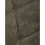 Židle jídelní, zelená látka cowboy, nohy černý kov