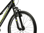 Dětské kolo Kross HEXAGON JR 1.0 24", model 2026, černá/žlutá