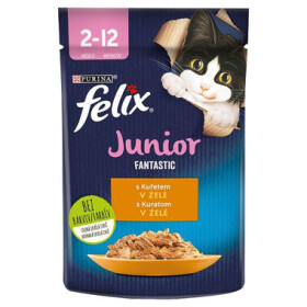 Felix Fantastic Junior s kuřetem v želé 85 g