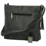 Stylová dámská koženková crossbody kabelka Bessy, černá