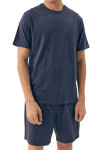 Pánské pyžamo 42601 Shore light blue - HENDERSON světle modrá XL