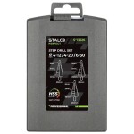 Vrták stupňovitý HSS RP, STALCO PERFECT, set 3 ks