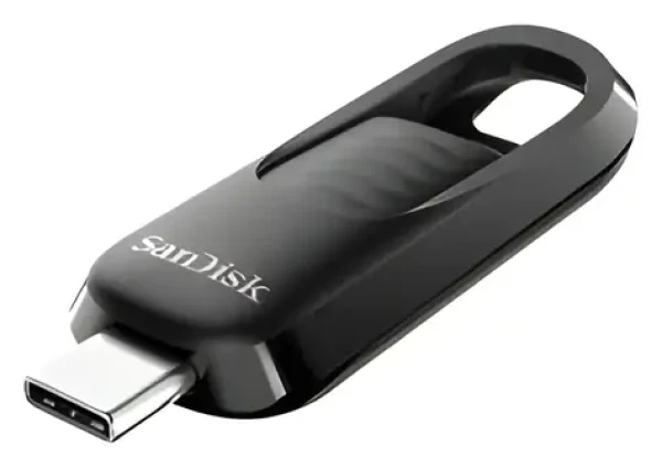 SanDisk Ultra Slider 128 GB / Flash disk / USB Type-C / USB 3.2 Gen 1 (SDCZ480-128G-G46)