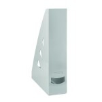 Stojan na časopisy Office Products, A4/70 mm - šedý
