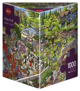 HEYE Puzzle Kočičí párty