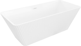 MEXEN - Tava volně stojící vana reliéf 170 x 75, bílá, bez krytky přepadu a zátky 52851707500-SS