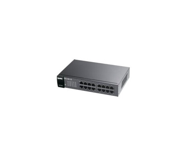 Zyxel GS1100-16 v4 16-port Gigabit Ethernet Switch, fanless EDF_1461039