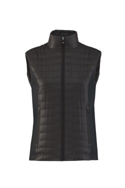 Dámská zateplená vesta Payper SUBWAY LADY Barva: Černá/ Černá, Velikost: XL (S00886P17314018XL)