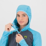 KARPOS W Ambrizzola Full-Zip Hoodie, Ombre Blue/Bachelor B. velikost: S