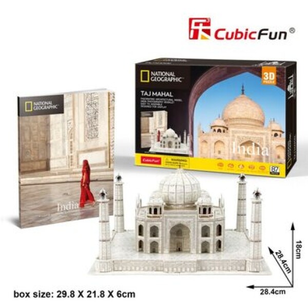 CubicFun 3D Puzzle Taj Mahal 87 ks