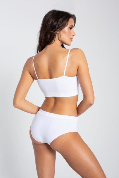 Dámské kalhotky SEAMLESS COTTON CLASSIC PANTIES černá XL