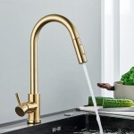 REA - Uzávěr s perlátorem pro kuchyňskou baterii Fresh Brush Gold REA-B9095