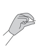 Pracovní rukavice Delta Plus VECUTD09GR07 Barva: Šedá, Velikost rukavic: 6 VECUTD09GR06