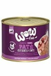 WOW Cat konzerva Senior Paté drůbež s kachnou 200g