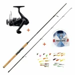 Mistrall Přívlačový set Lamberta XR Spin 2,4m 10-30g + vlasec a gumové nástrahy ZDARMA (M2140824SM)