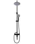 REA - Sprchový set s baterií 150mm VERSO černá REA-P9145