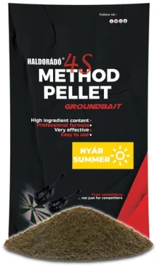 Haldorádó Vnadící směs 4S Method Pellet Groundbait Léto 400g (HD23514)