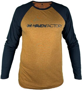 Dres HAVEN Factory Trail men black/brown, vel. S (volný dres jednoduchého designu)