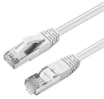 MicroConnect CAT6 S/FTP 1,5m bílá / Síťový kabel / RJ-45 / LSZH plášť (SSTP6015W)
