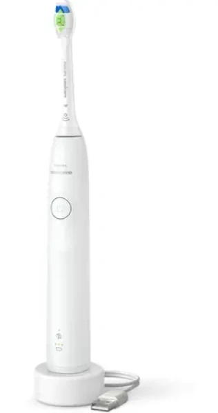 Philips Sonicare 5300 HX7108/01 bílá / Sonický zubní kartáček / 62.000 kmitů / 2 režimy / 1 hlavice (HX7108/01)
