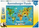 Ravensburger Zvířecí světová mapa