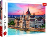 Trefl Puzzle Budova parlamentu, Budapešť / 500 dílků - Trefl