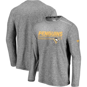 Fanatics Pánské Tričko Pittsburgh Penguins Authentic Pro Clutch Long Sleeve Velikost: S