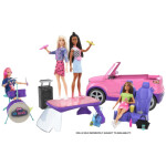 Barbie transformující se auto