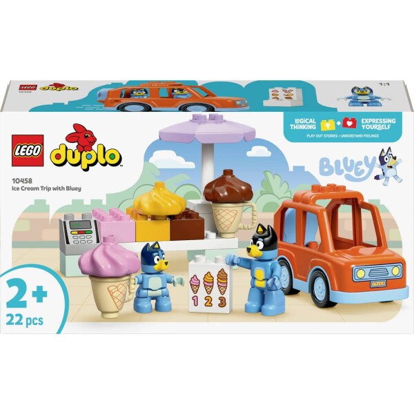 10458 LEGO® DUPLO Bluey Výlet do ledové diety s květinou