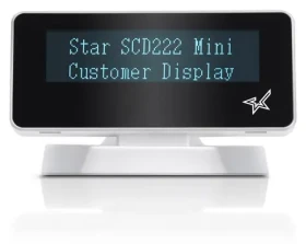Star Micronics SCD222U bílý / Zákaznický displej / pro mPOP (39990020)