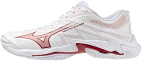 Mizuno Wave Lightning Elite W White/Rose Elegance/Lava Falls - Volejbalová obuv Mizuno WAVE LIGHTNING ELITE V1GC260073 Velikost obuvi v EU: 39
