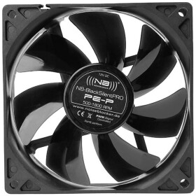 Noiseblocker BlackSilent Pro Fan PE-P černá / 92mm / 20 dB @ 1800 RPM / 38.25 CFM / 4-pin PWM (ITR-PE-P)