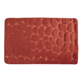 MSV PEBBLES koupelnová předložka 40 x 60 cm terakota / PU pěna / protiskluzová