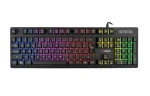 C-TECH Iris (GKB-08) černá / Herní klávesnice / mechanická / RGB / USB-A / CZ/SK layout (8594125011833)