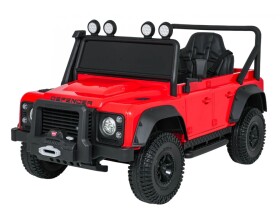 Mamido Dětské elektrické autíčko Land Rover Defender 110 SVX Concept červené