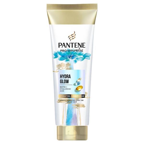 Pantene Hydra Glow Kondicionér s Biotinem 160 ml. Pro-V Miracles na Suché Poškozené Vlasy