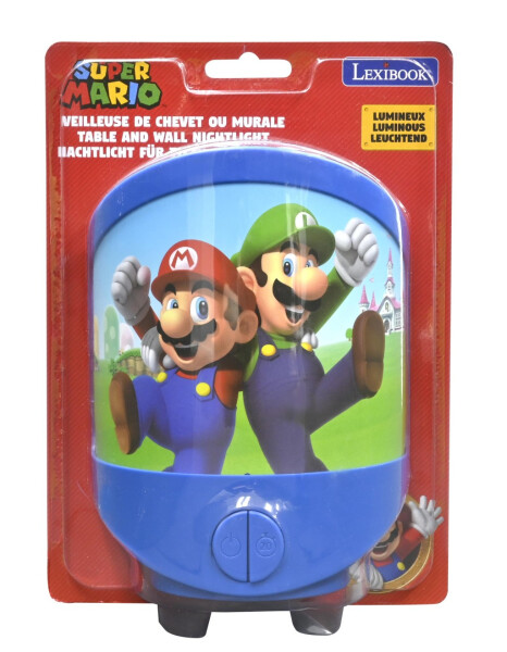 Lexibook stolní a nástěnná lampička Super Mario - Alltoys Lexibook