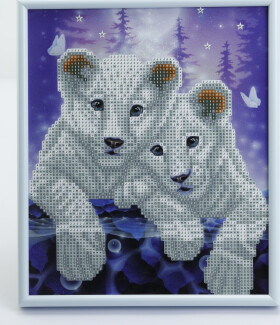 Crystal Art Obraz v rámu, Tygři - EPEE